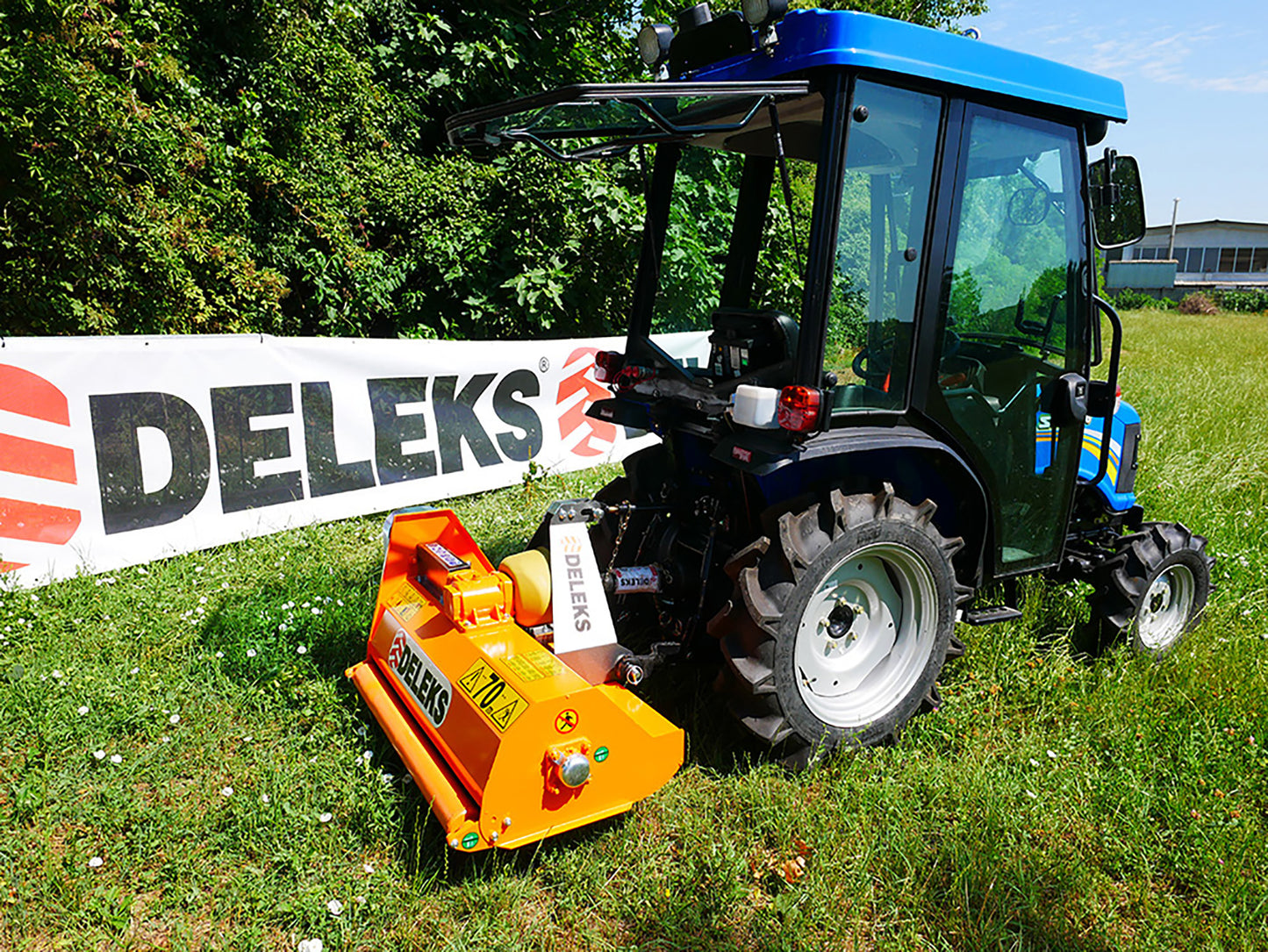 Deleks APE Flail Mowers for Compact Tractors