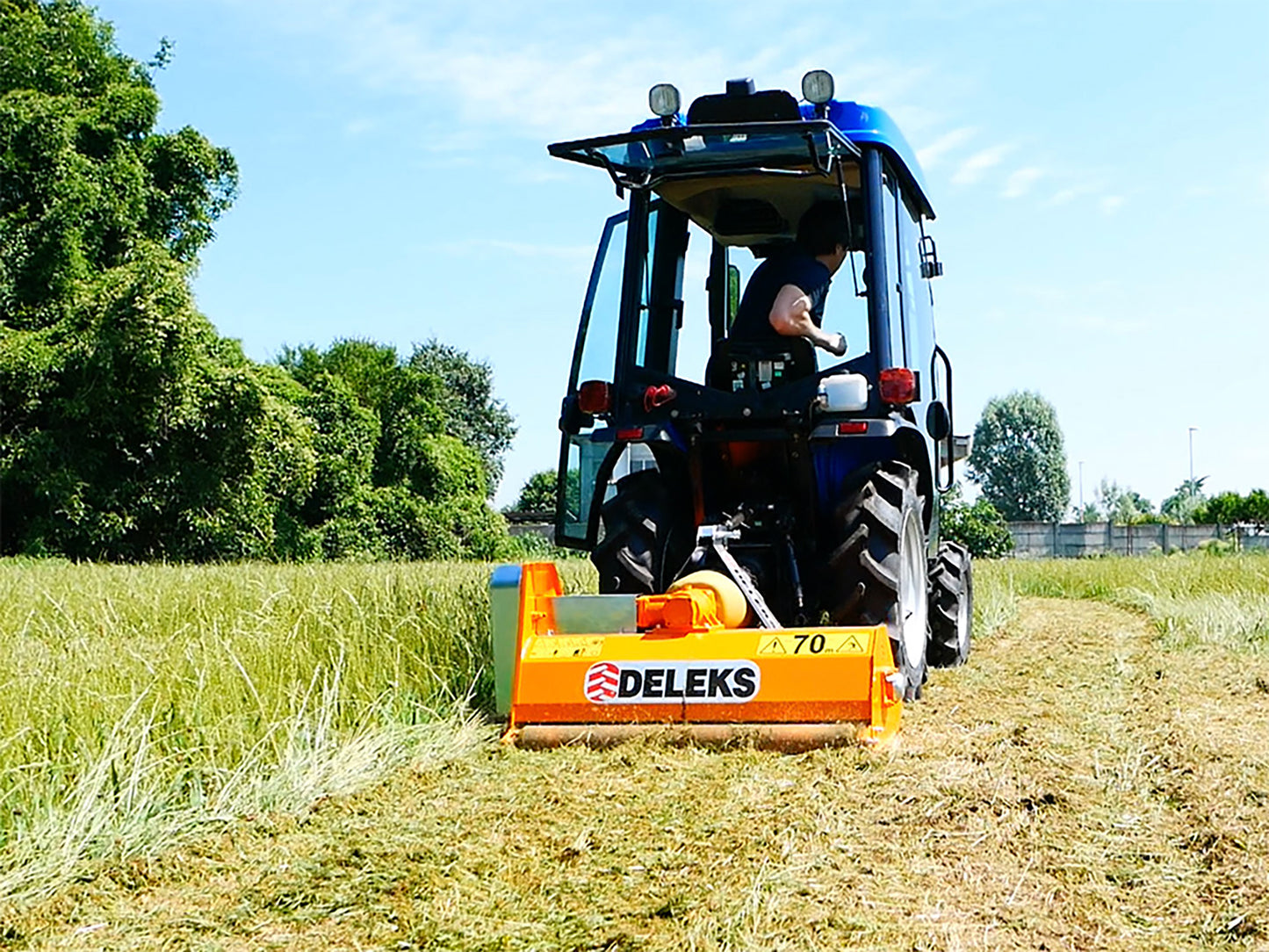 Deleks APE Flail Mowers for Compact Tractors