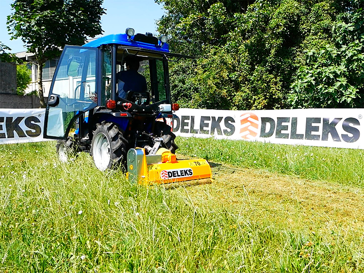 Deleks APE Flail Mowers for Compact Tractors