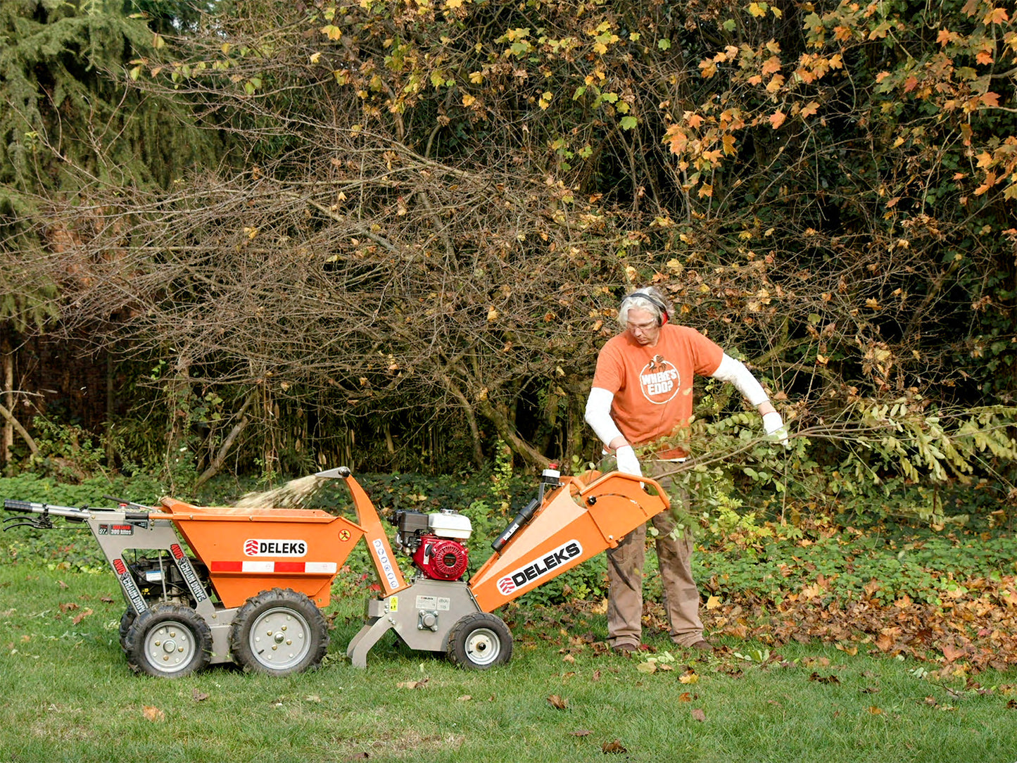 Deleks Chipper Shredders, Petrol-driven