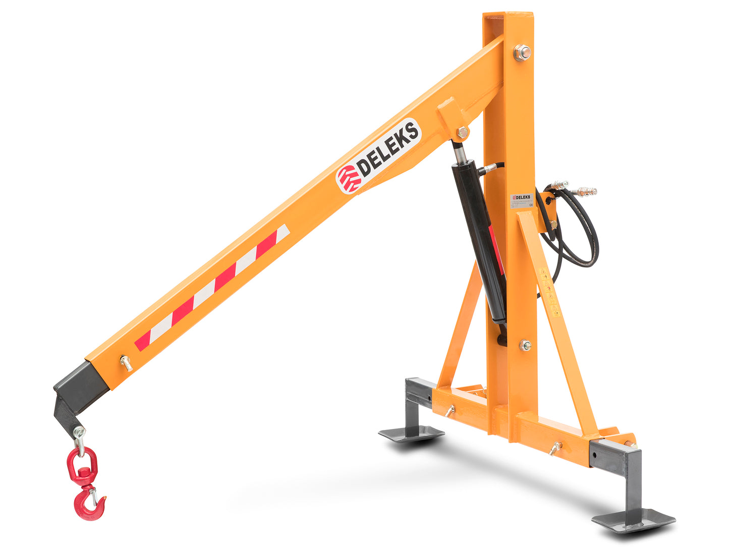 Deleks Hydraulic Cranes for Small and Compact Tractors