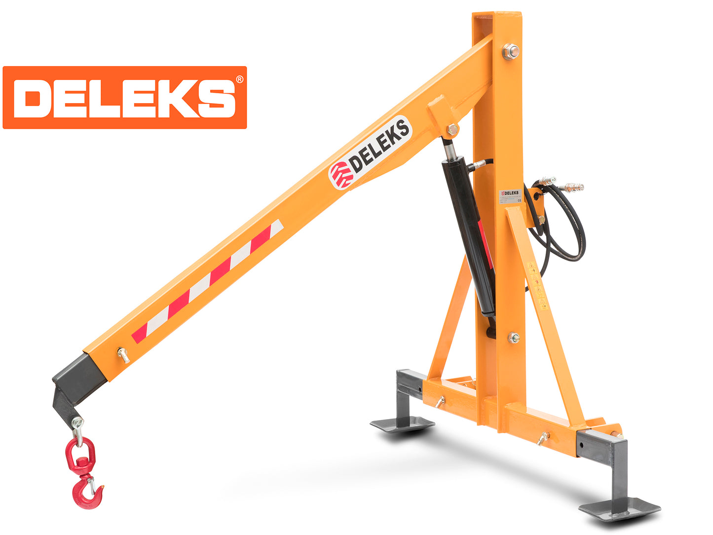 Deleks Hydraulic Cranes for Small and Compact Tractors