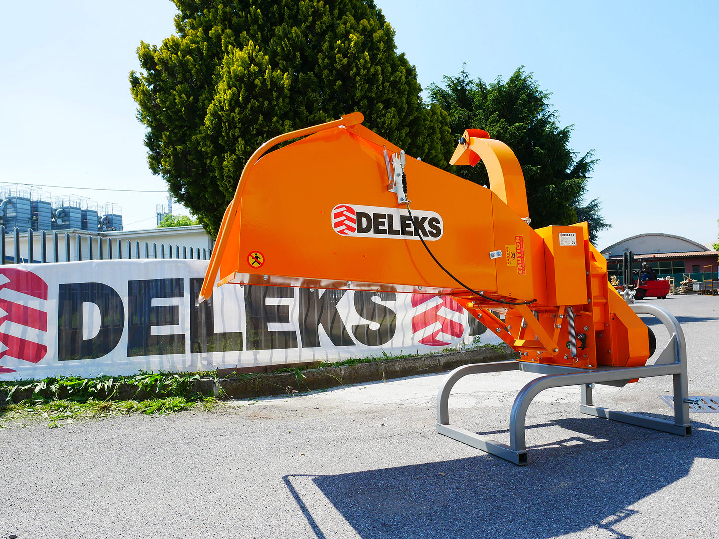 Deleks DK-1200 Wood Chipper, PTO-Driven