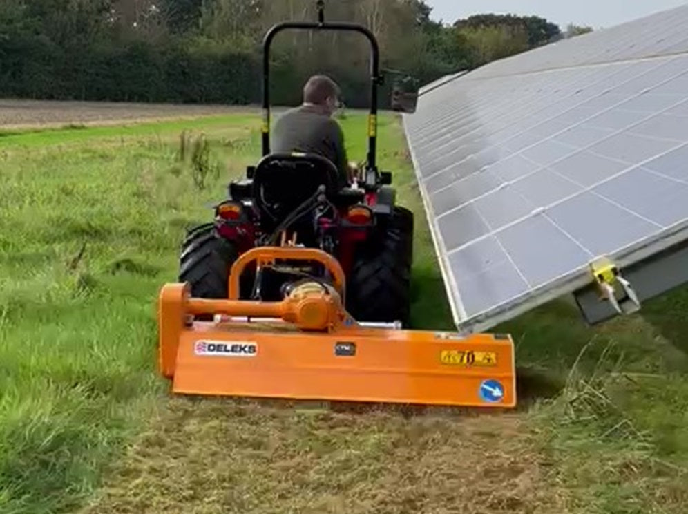 Deleks LINCE Flail Mowers with Adjustable Sideshift