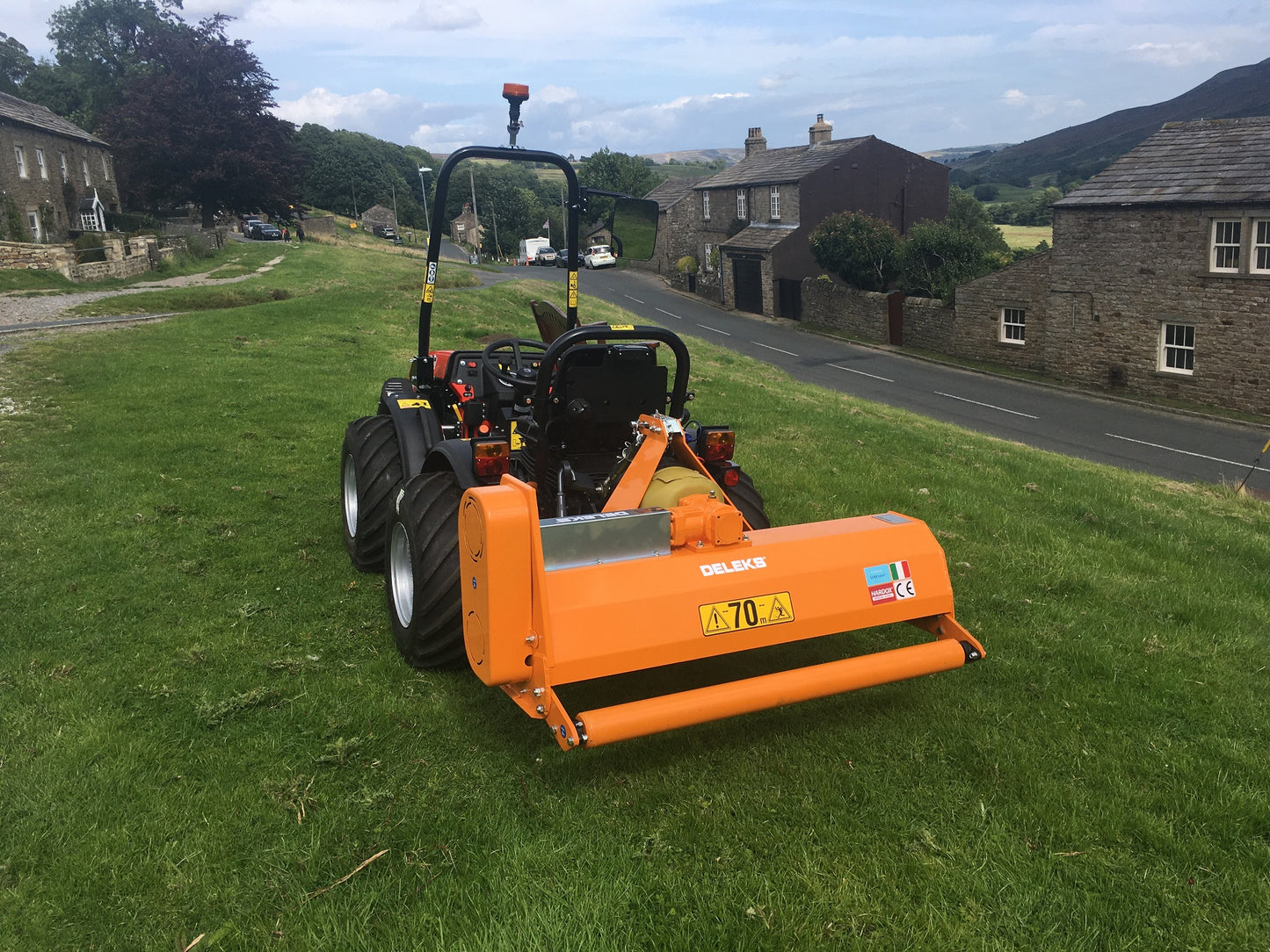 Deleks APE Flail Mowers for Compact Tractors
