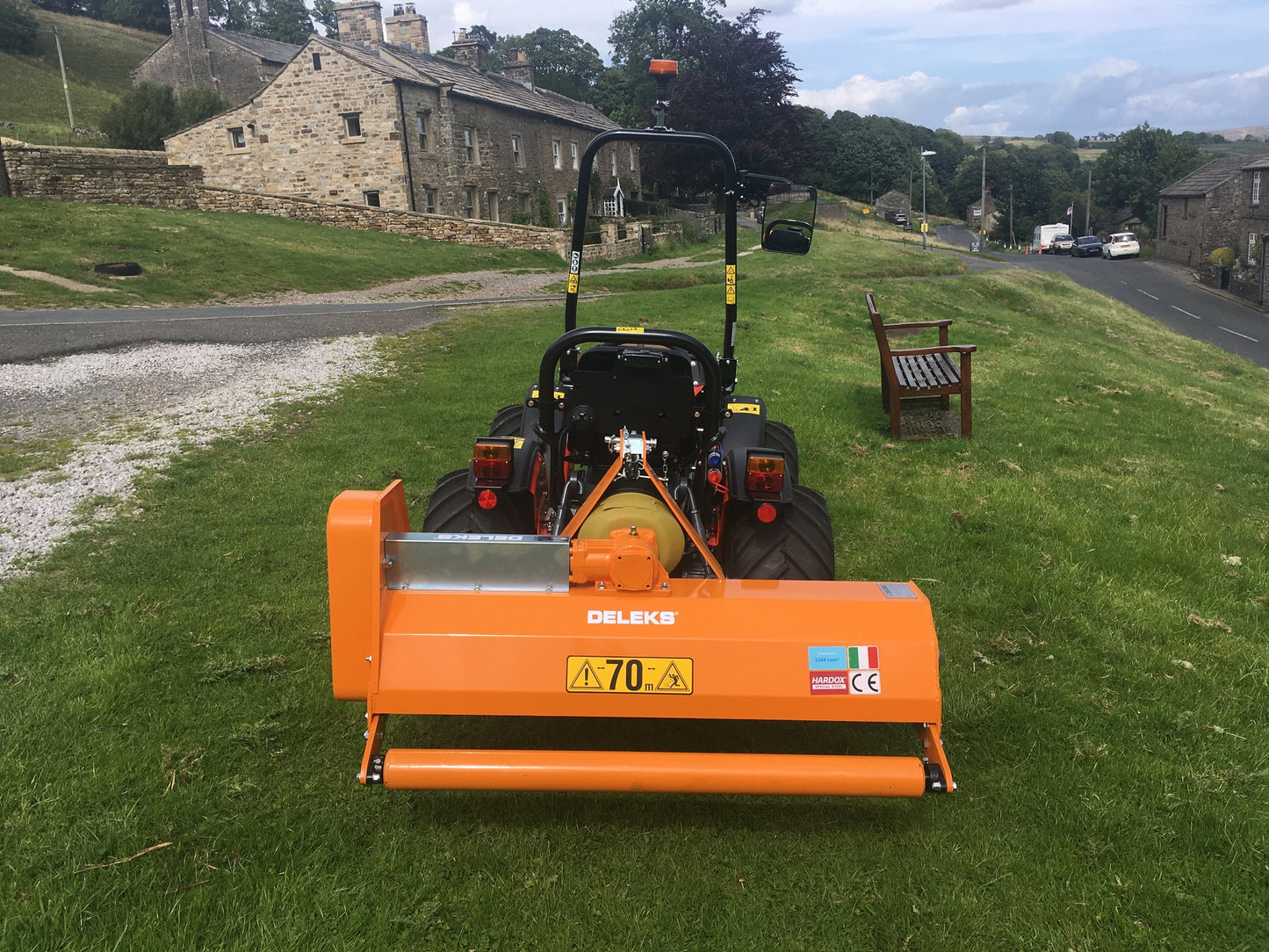 Deleks APE Flail Mowers for Compact Tractors