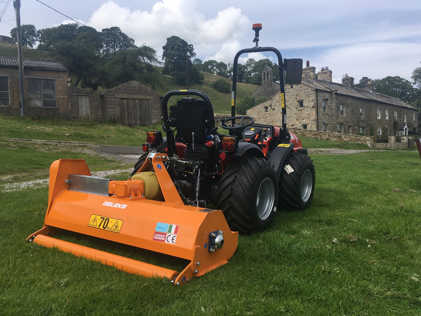 Deleks APE Flail Mowers for Compact Tractors