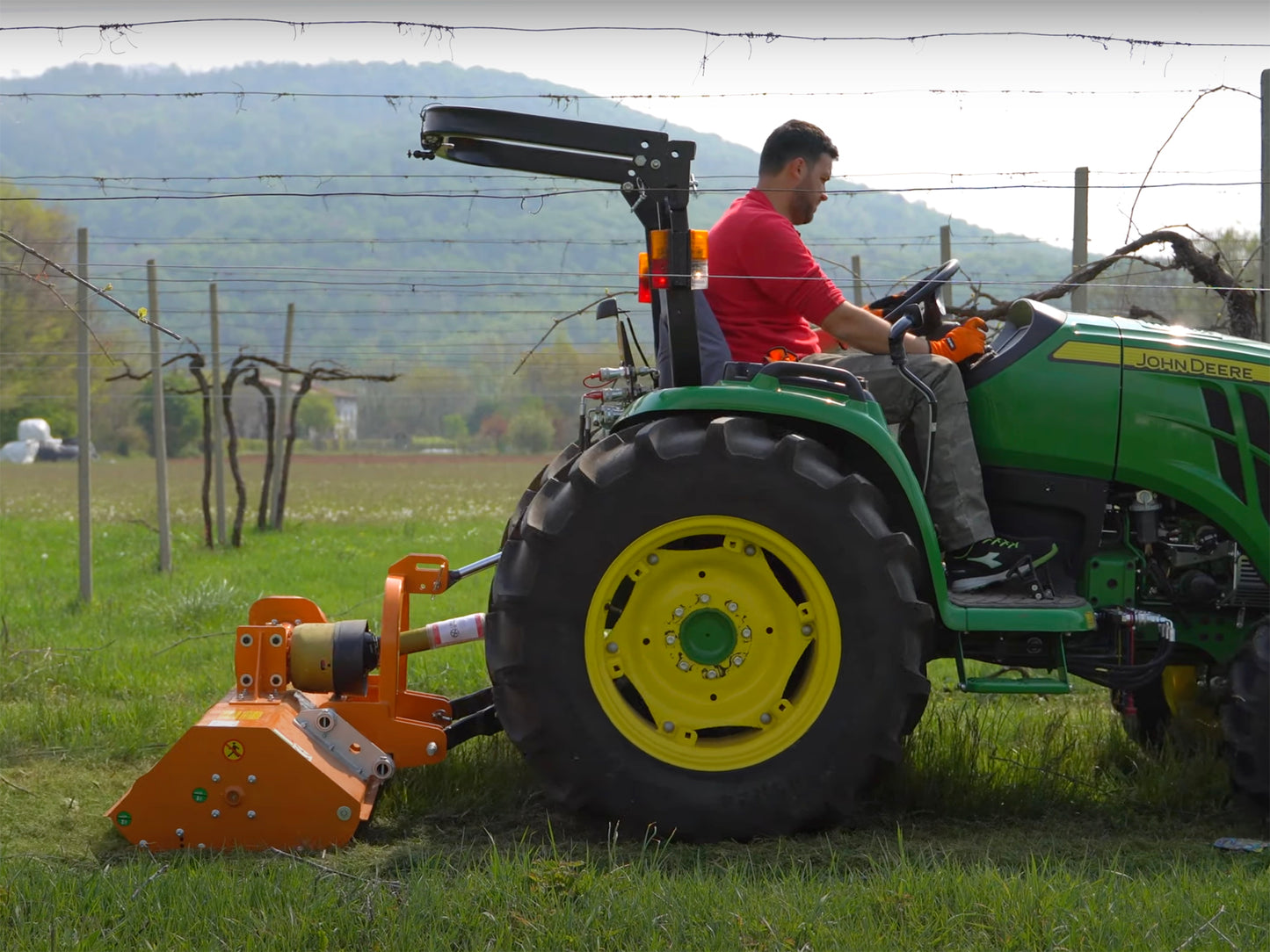 Deleks LINCE Flail Mowers with Adjustable Sideshift