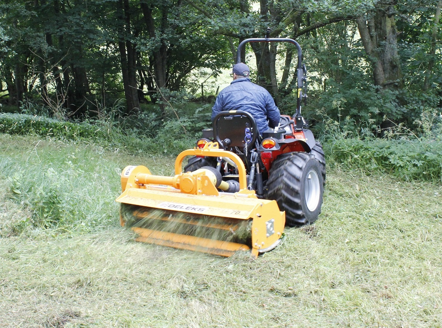 Deleks LEOPARD Flail Mowers with Sideshift Conservation Technology Machinery Ltd