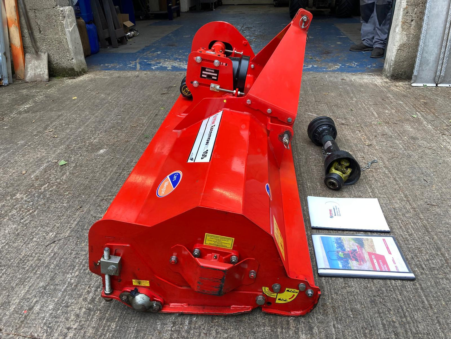 Secondhand Trimax Ezeemow FX155 for Compact Tractor - £2800 No VAT