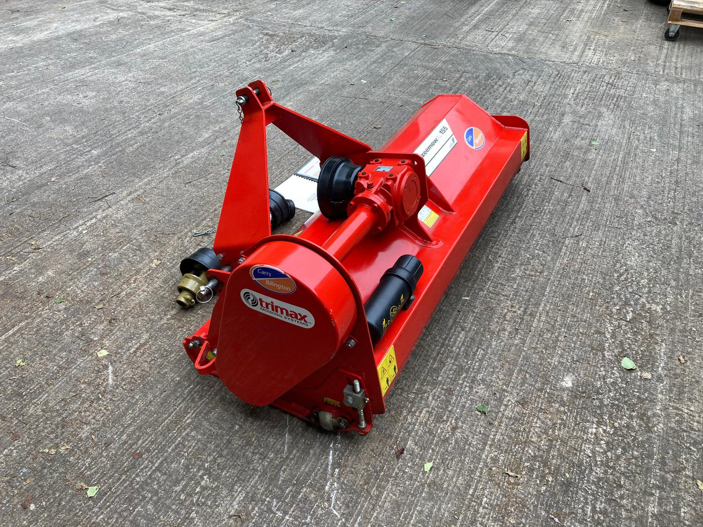 Secondhand Trimax Ezeemow FX155 for Compact Tractor - £2800 No VAT
