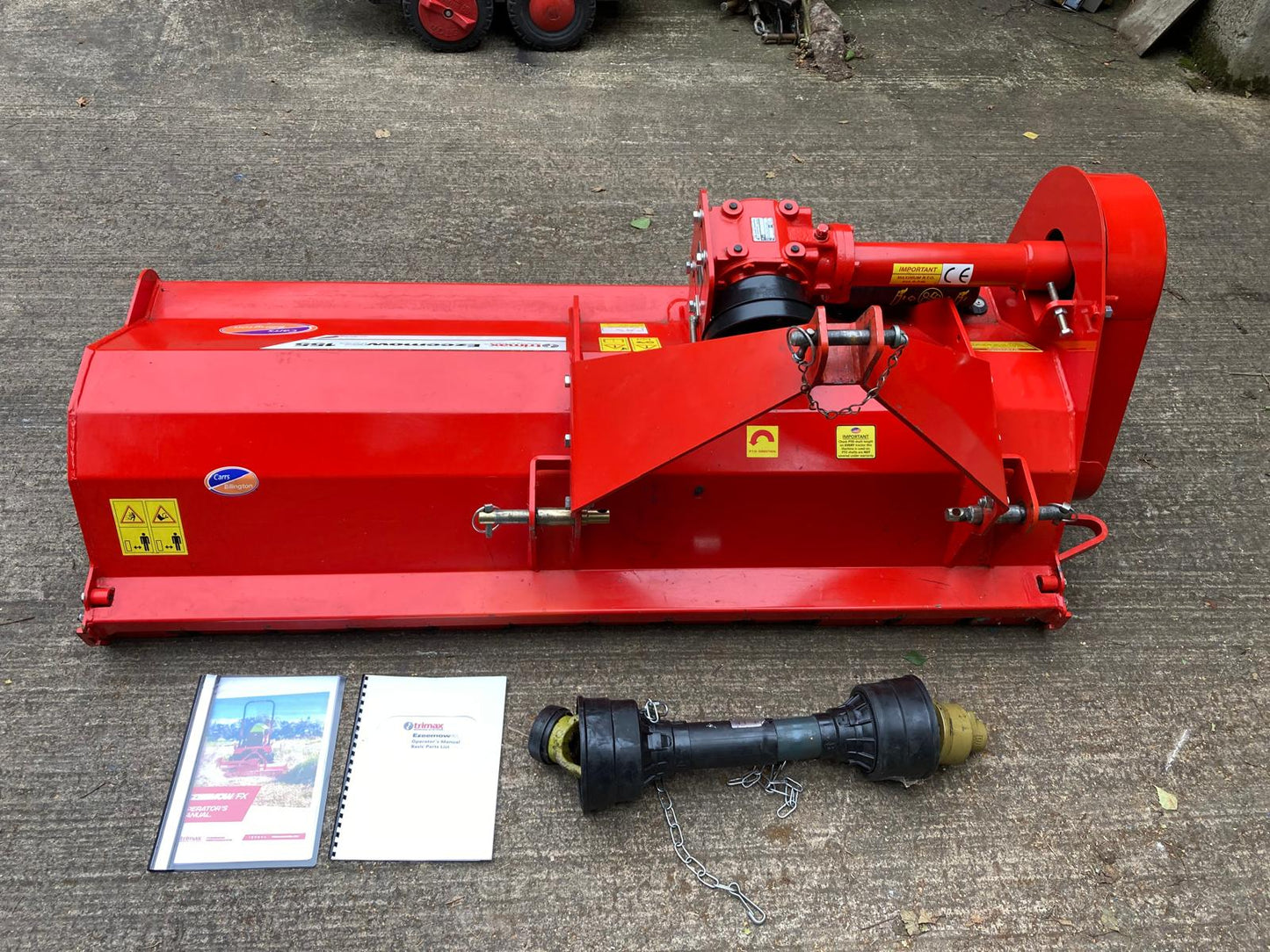Secondhand Trimax Ezeemow FX155 for Compact Tractor - £2800 No VAT