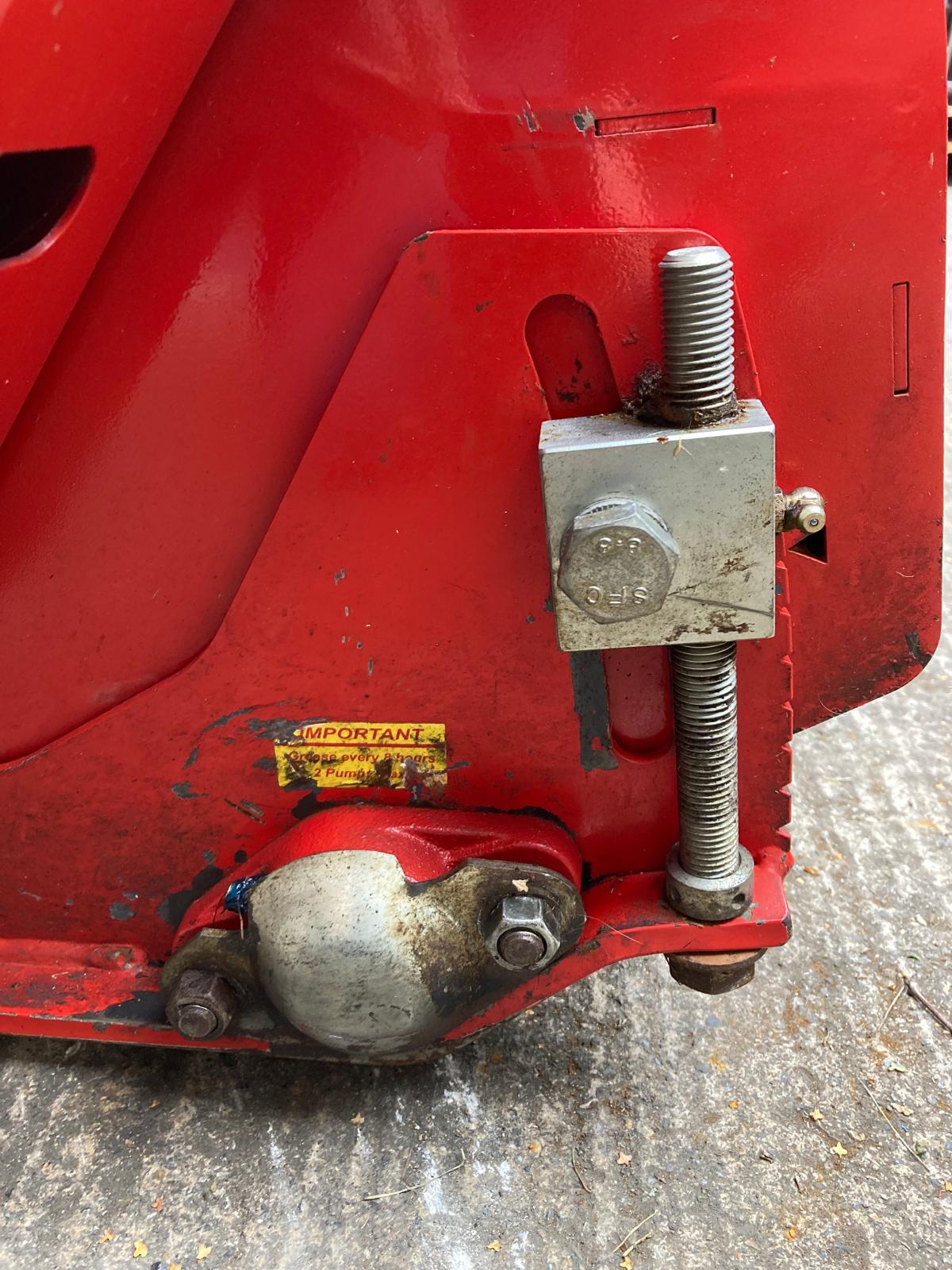 Secondhand Trimax Ezeemow FX155 for Compact Tractor - £2800 No VAT