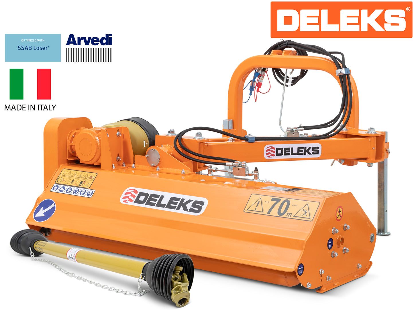 Deleks VOLPE Offset Verge Flail Mowers