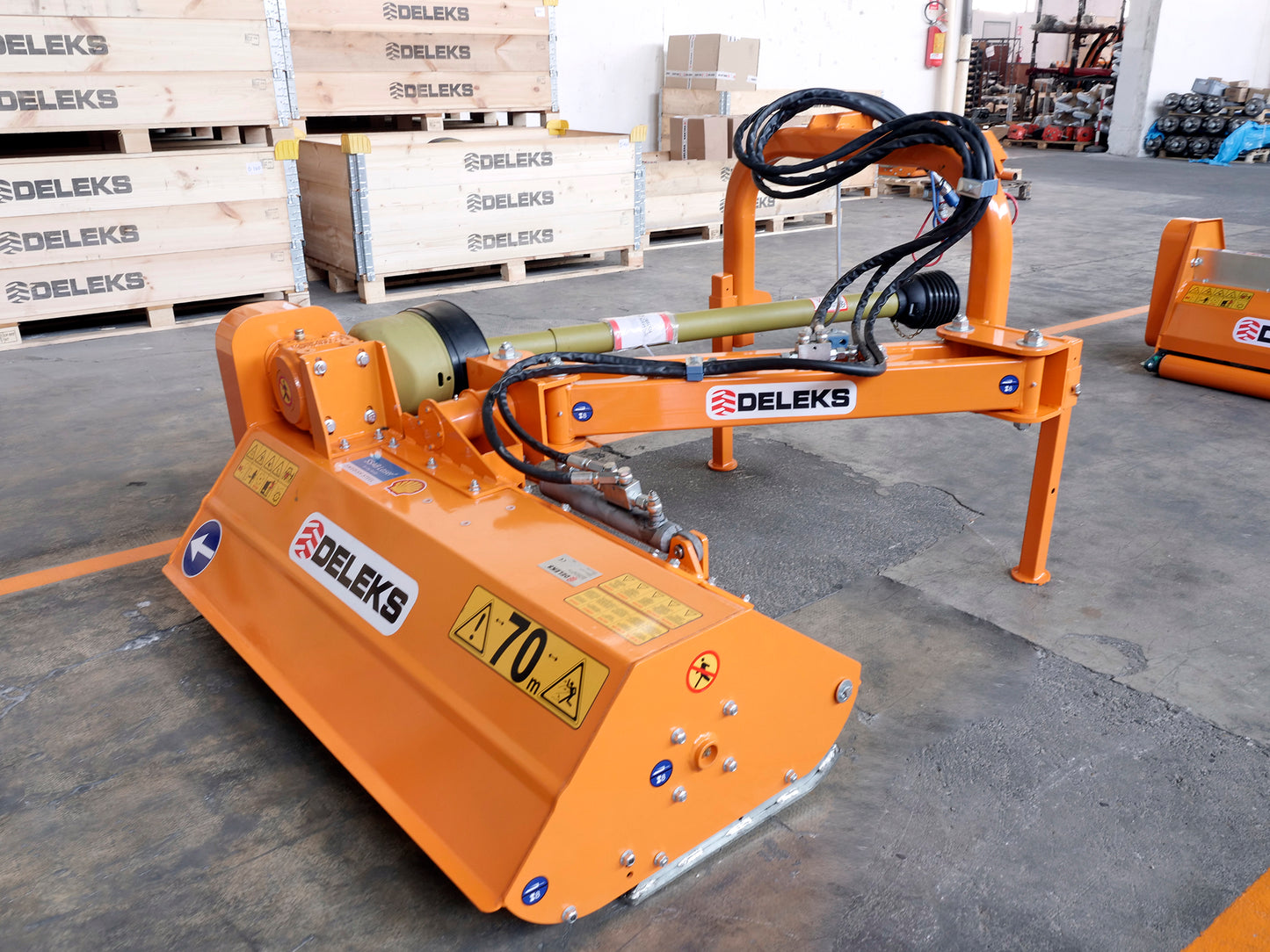 Deleks VOLPE Offset Verge Flail Mowers