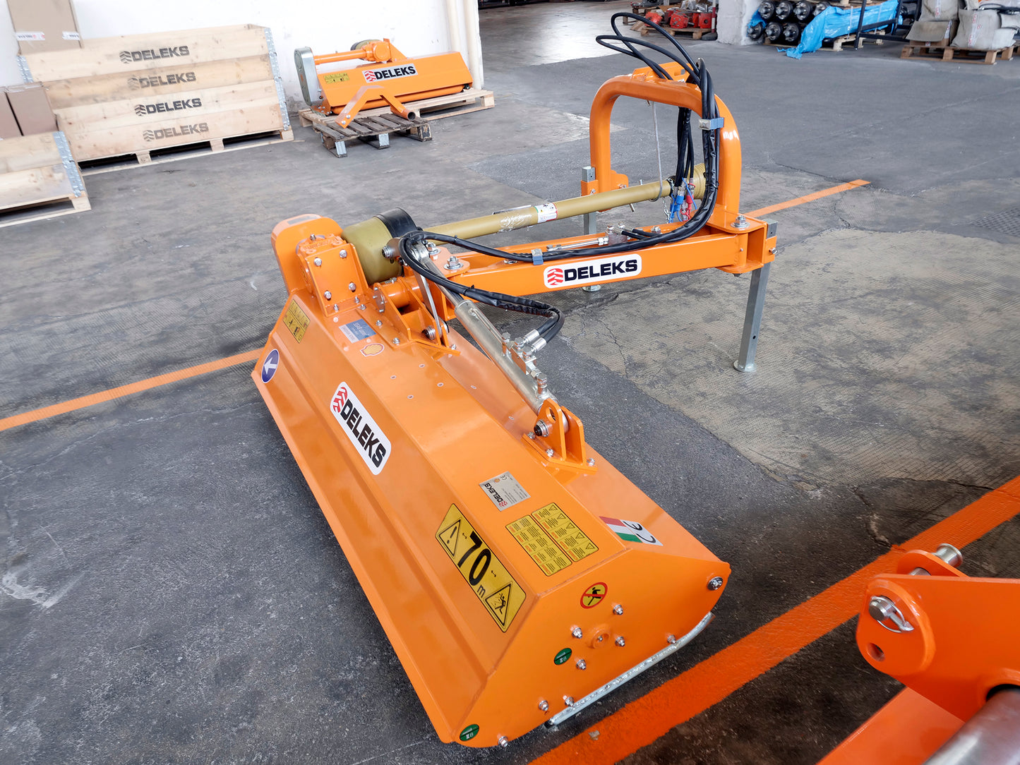 Deleks VOLPE Offset Verge Flail Mowers