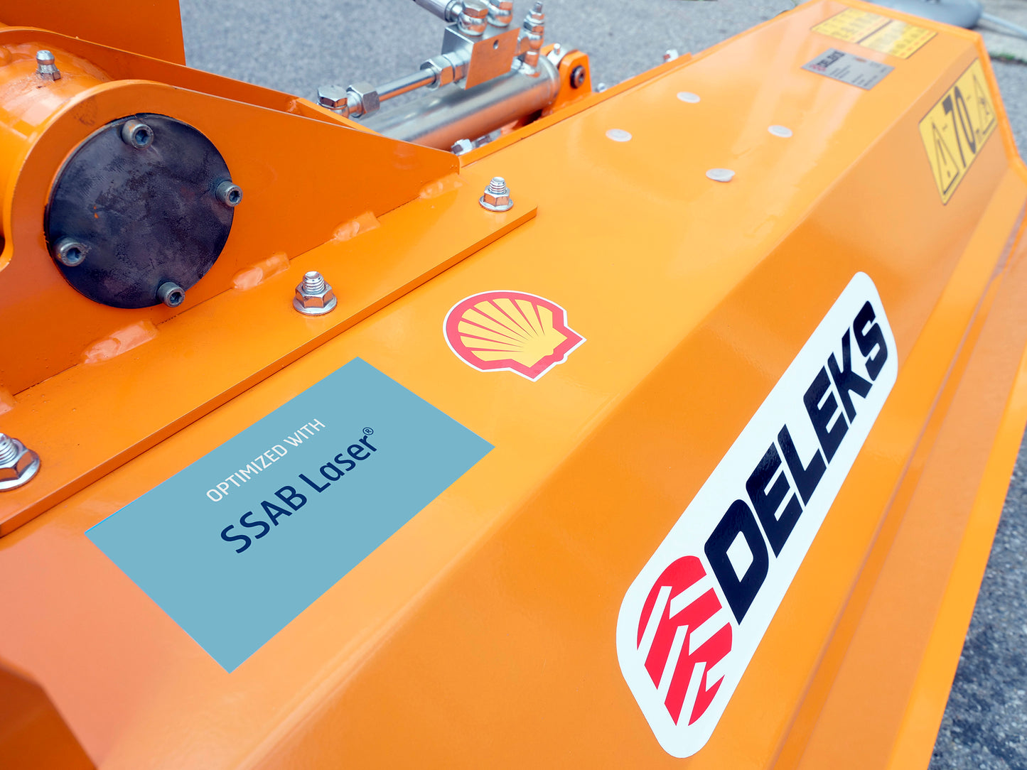 Deleks VOLPE Offset Verge Flail Mowers