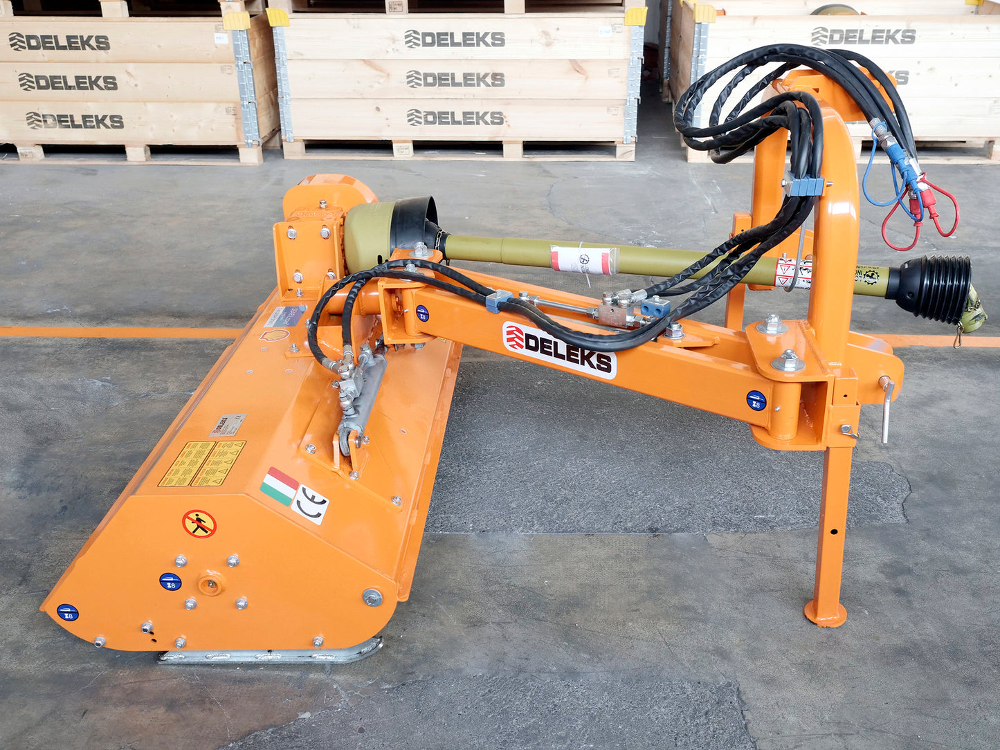 Deleks VOLPE Offset Verge Flail Mowers