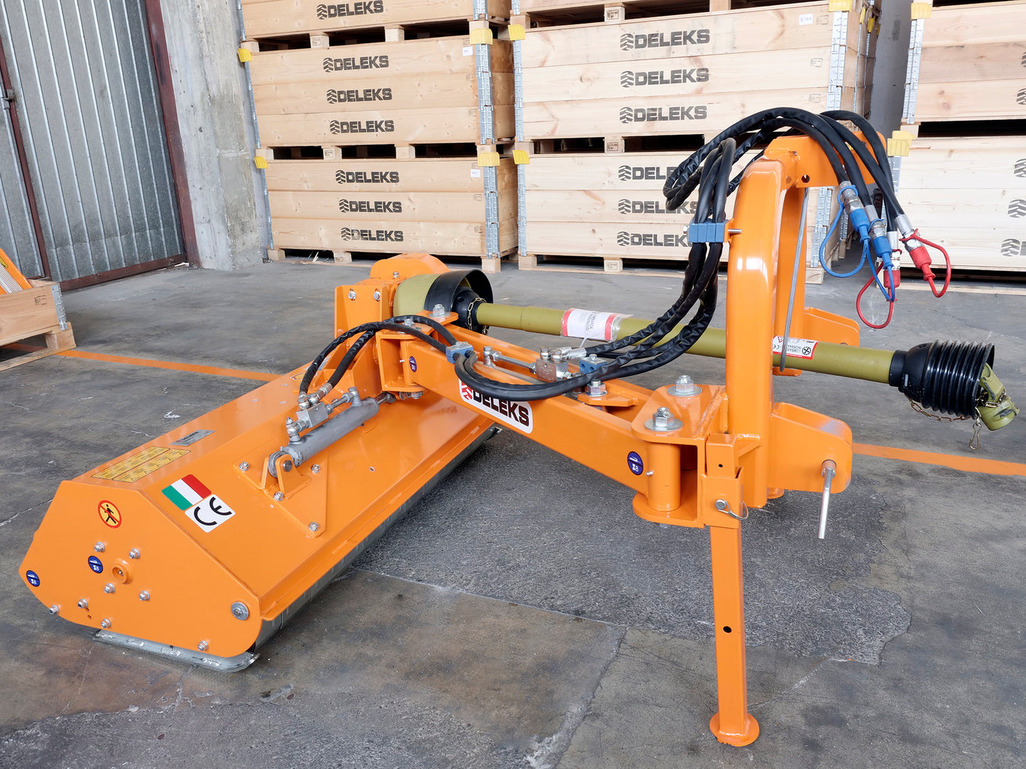 Deleks VOLPE Offset Verge Flail Mowers