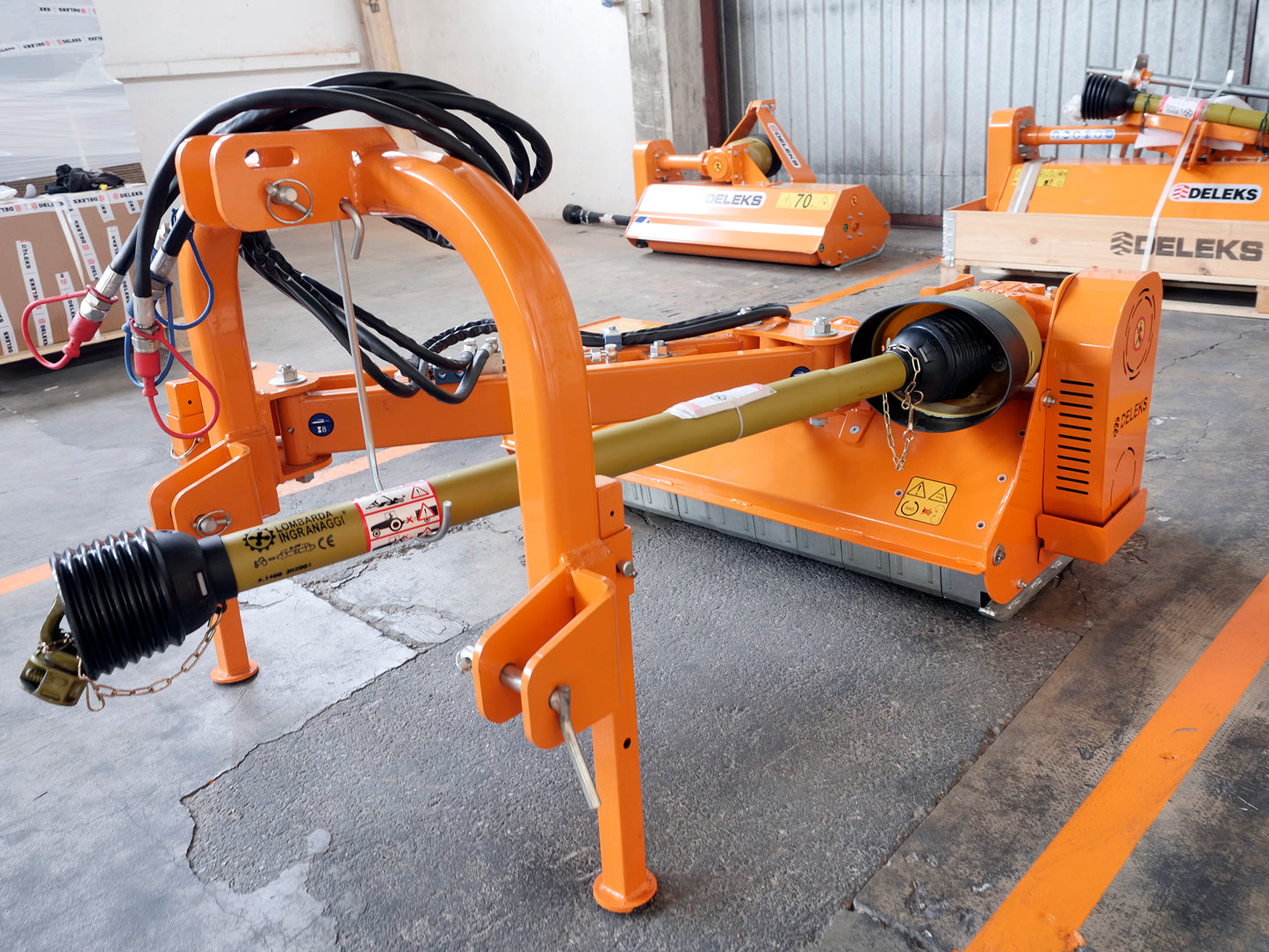 Deleks VOLPE Offset Verge Flail Mowers