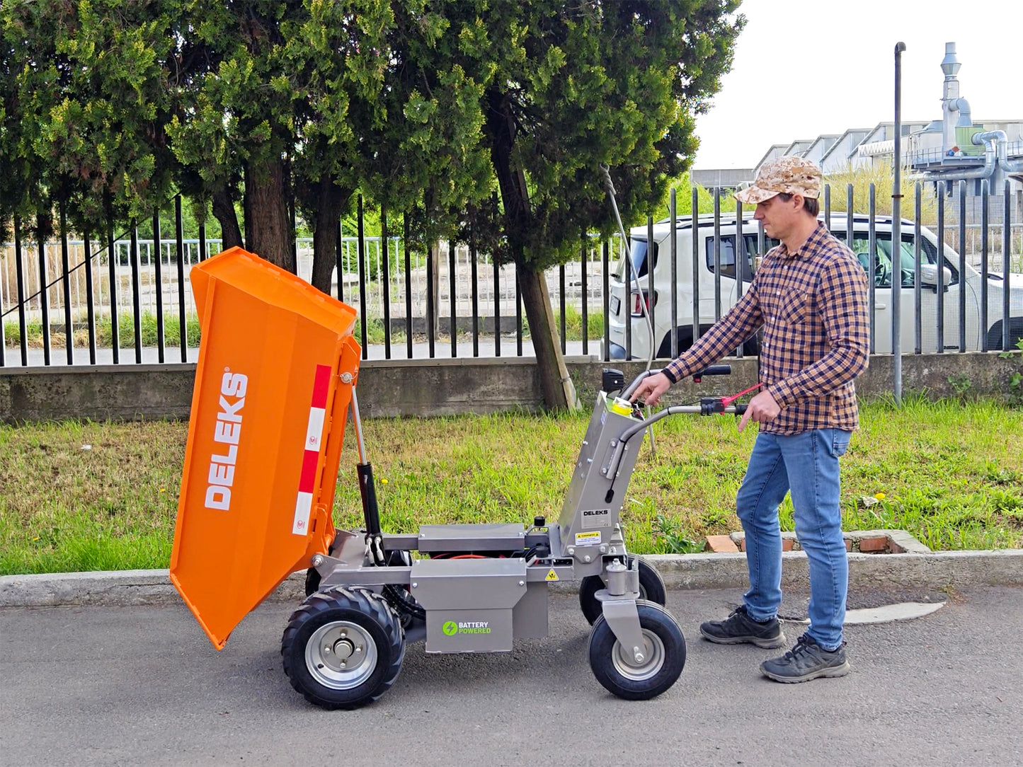 Deleks Electric Wheelbarrow