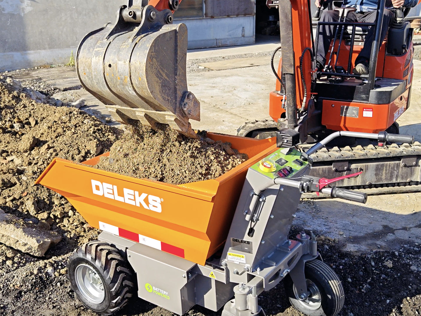 Deleks Electric Wheelbarrow