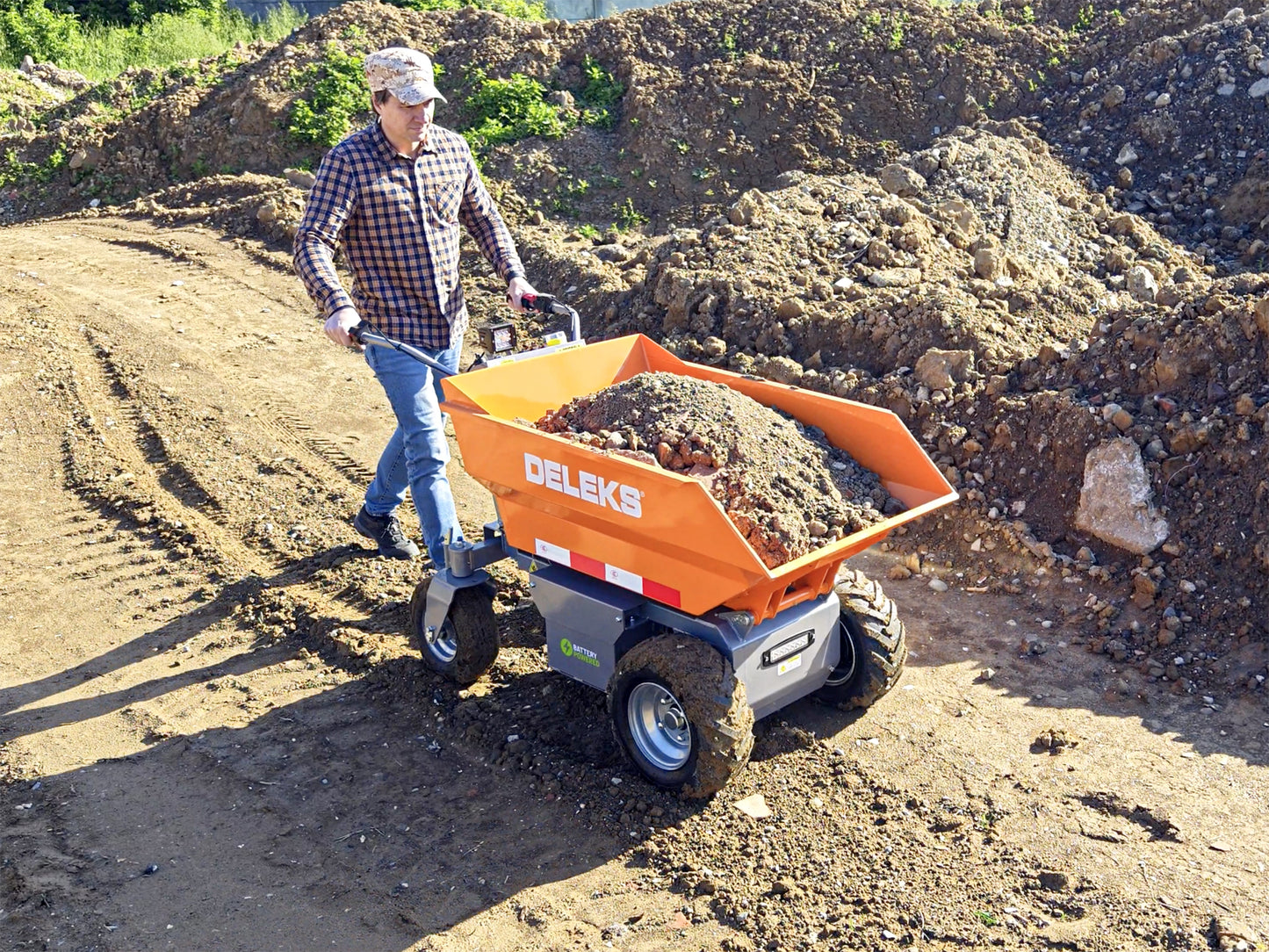 Deleks Electric Wheelbarrow