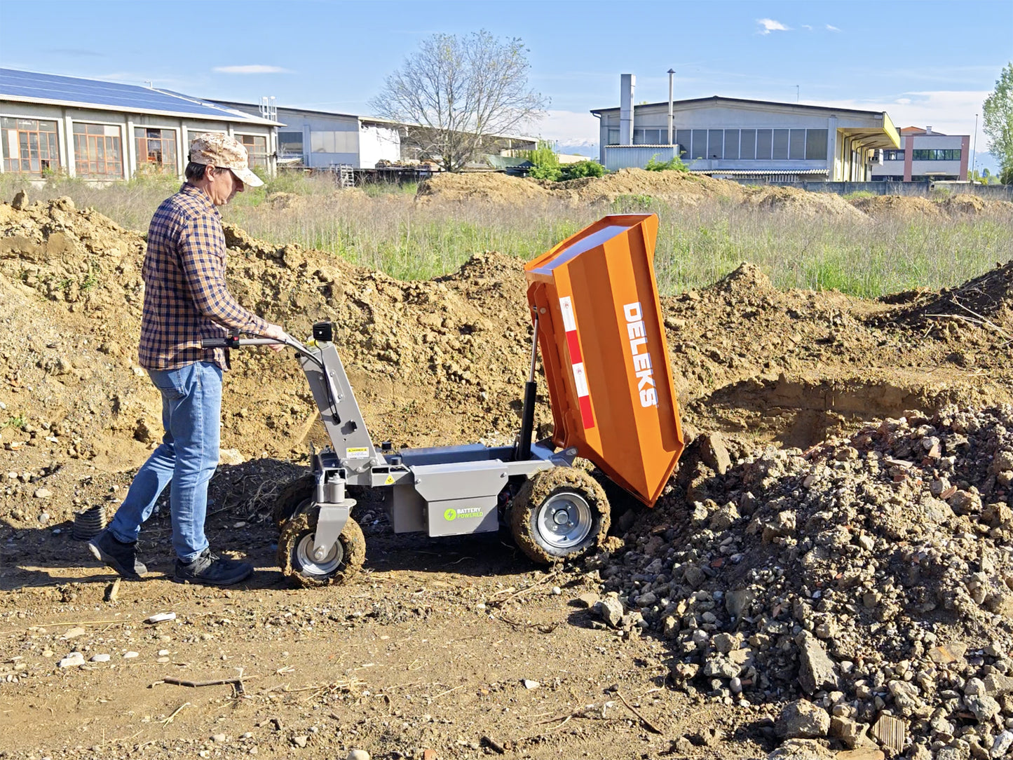 Deleks Electric Wheelbarrow