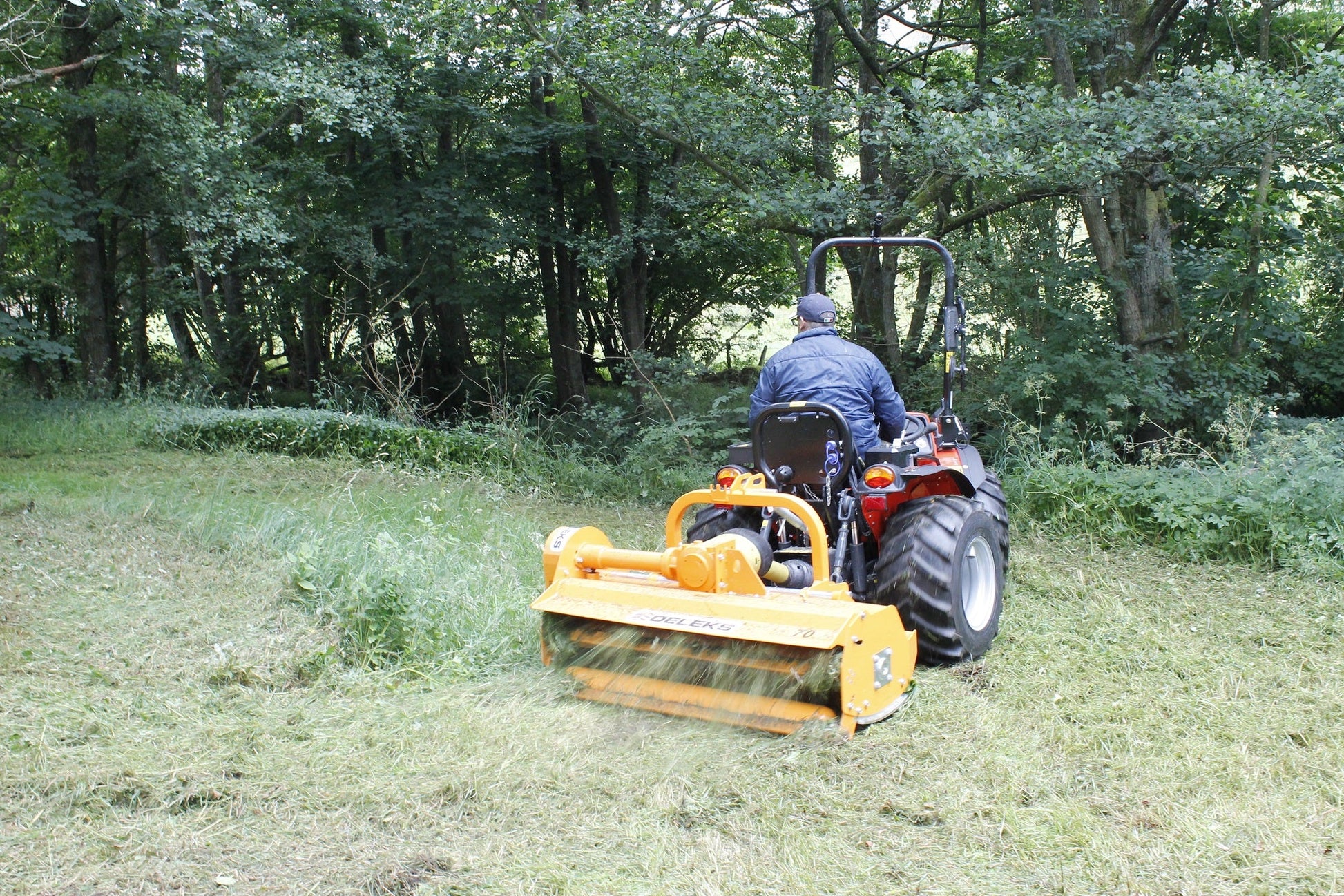 CTM Goldoni E50SN with Leopard Flail Mower from Deleks.uk