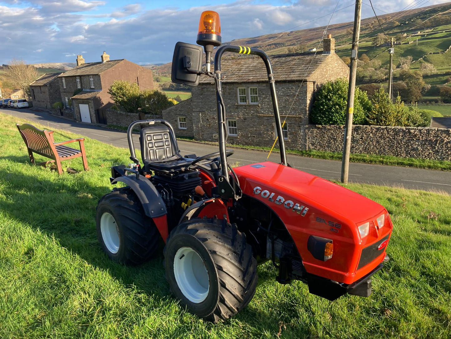 Secondhand Goldoni Base 20 Quad Tractor - NO VAT