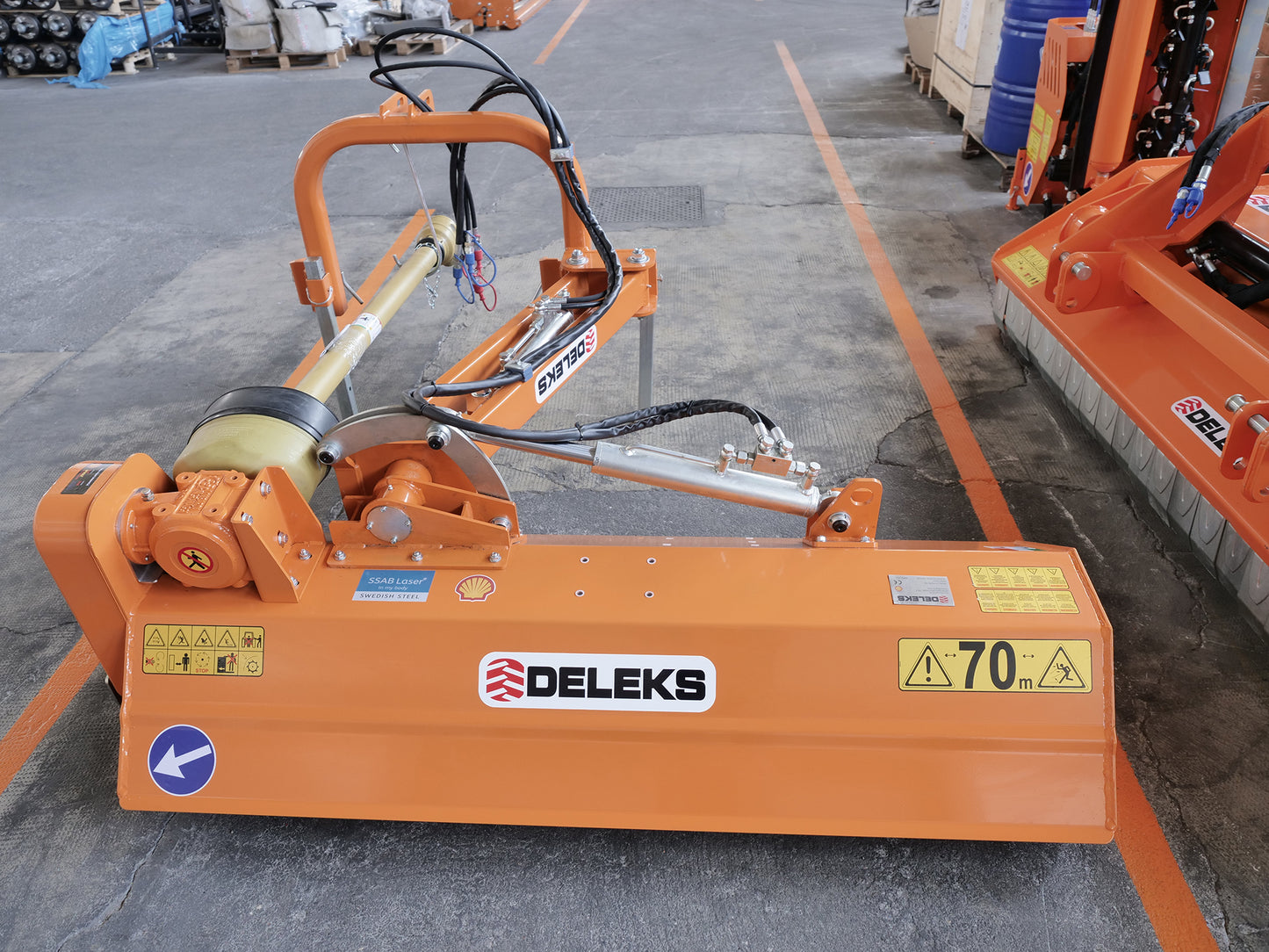 Deleks VOLPE Offset Verge Flail Mowers